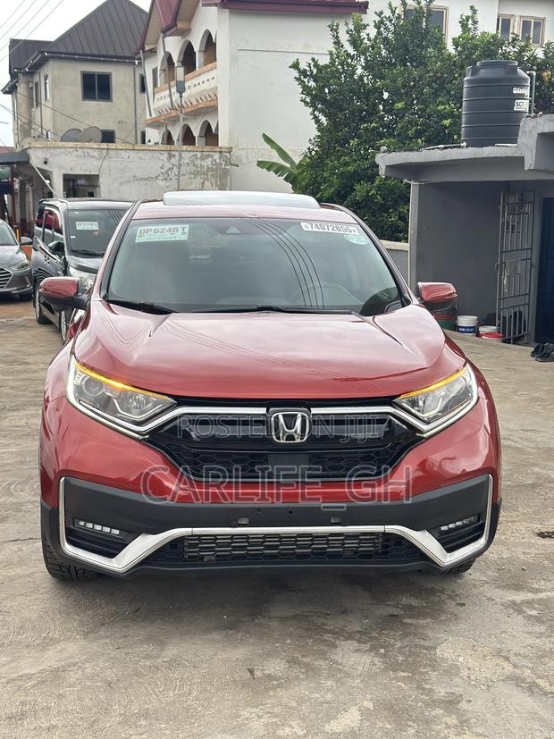 Honda CR-V EX-L 4dr SUV AWD (1.5L 4cyl CVT) 2017 Red
