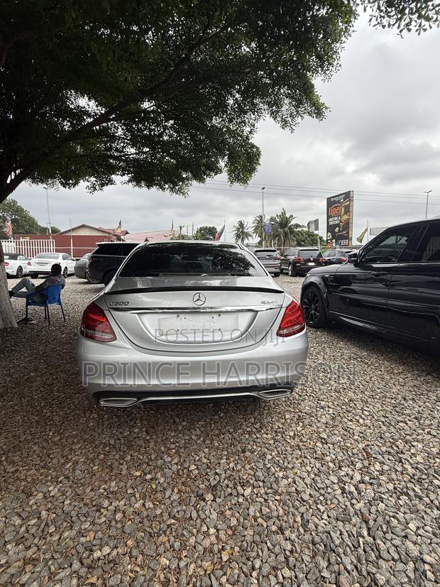 Mercedes-Benz C300 Base 4Matic Sedan AWD (2.0L 4cyl 7A) 2017 Silver