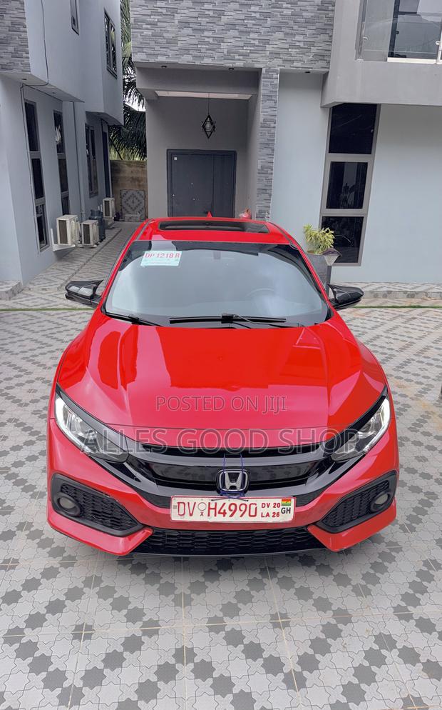 Honda Civic EX-L w/Navi 4dr Hatchback (1.5L 4cyl) 2017 Red