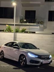 Honda Civic Touring 4dr Sedan (1.5L 4cyl) 2017 White for sale