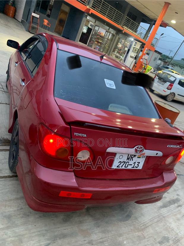Toyota Corolla 2007 Red