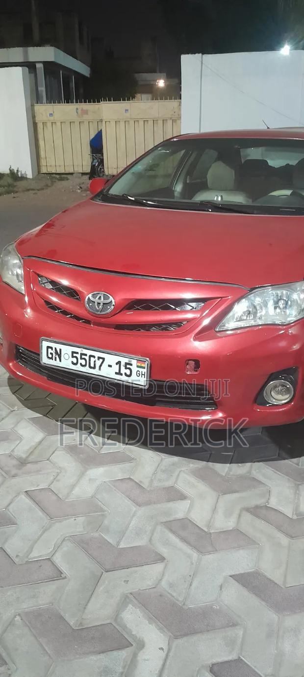 Toyota Corolla LE 4dr Sedan (1.8L 4cyl 4A) 2012 Red