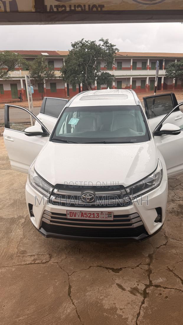 Toyota Highlander Limited 4x4 V6 (3.5L 6cyl 8A) 2017 White