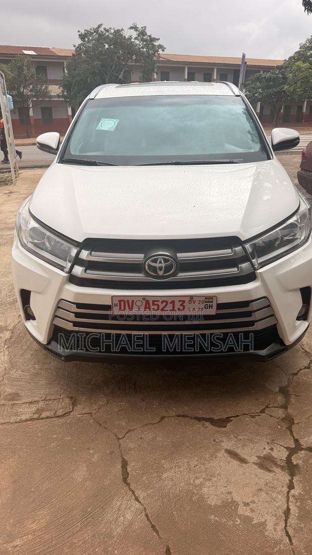 Toyota Highlander Limited 4x4 V6 (3.5L 6cyl 8A) 2017 White