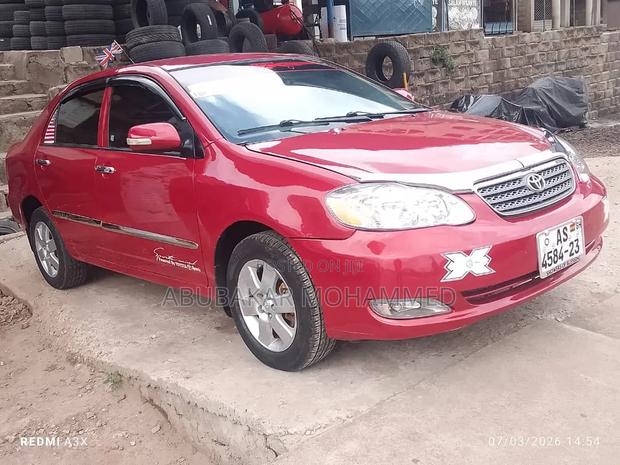 Toyota Corolla 2008 Red