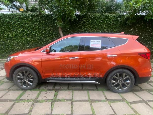 Hyundai Santa Fe Limited Ultimate AWD 2017 Red