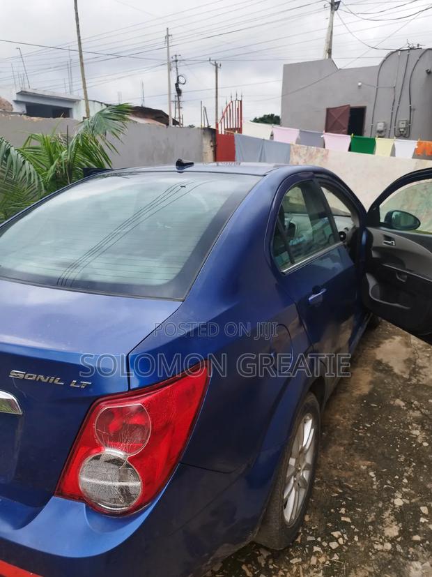 Chevrolet Sonic 2012 Blue
