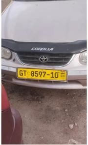 Toyota Corolla 2002 Silver for sale