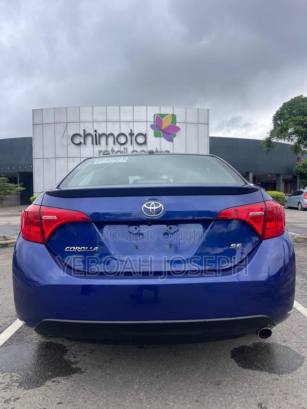 Toyota Corolla SE 4dr Sedan (1.8L 4cyl CVT) 2017 Blue