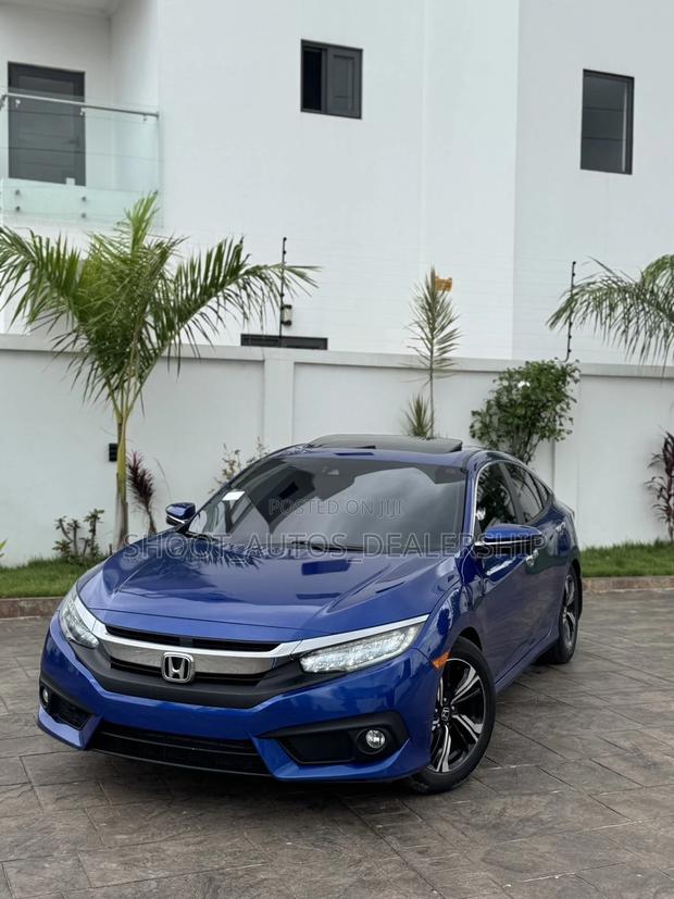 Honda Civic Touring Coupe 2018 Blue