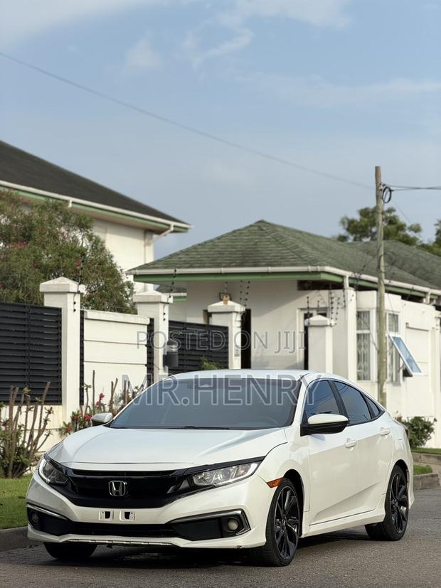 Honda Civic Sport Sedan 2020 White