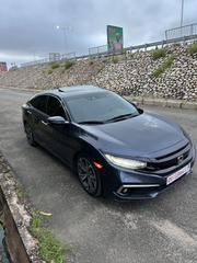 Honda Civic Touring Sedan 2019 Gray for sale