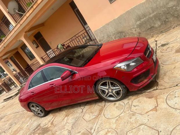 Mercedes-Benz CLA-Class CLA 250 4MATIC Sedan 2015 Red
