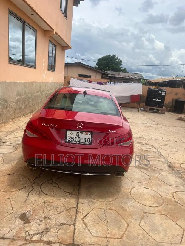 Mercedes-Benz CLA-Class CLA 250 4MATIC Sedan 2015 Red