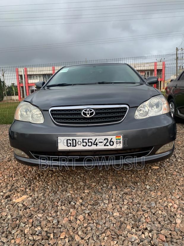 Toyota Corolla 2008 Gray