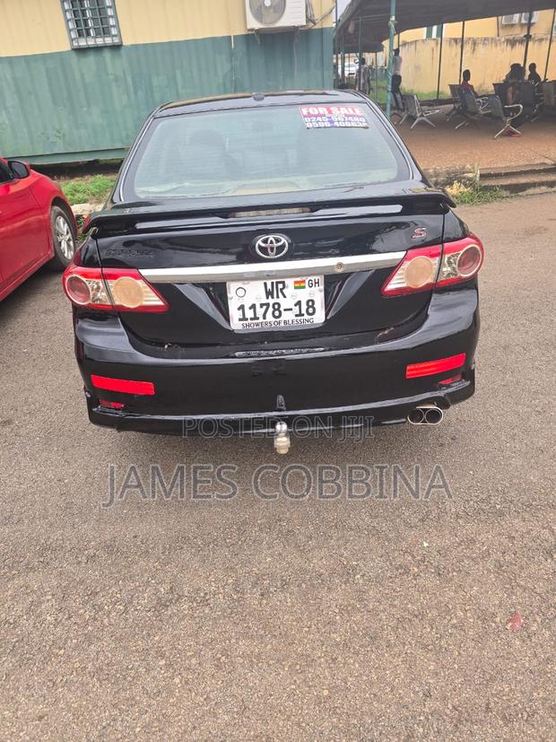 Toyota Corolla S 4dr Sedan (1.8L 4cyl 4A) 2010 Black