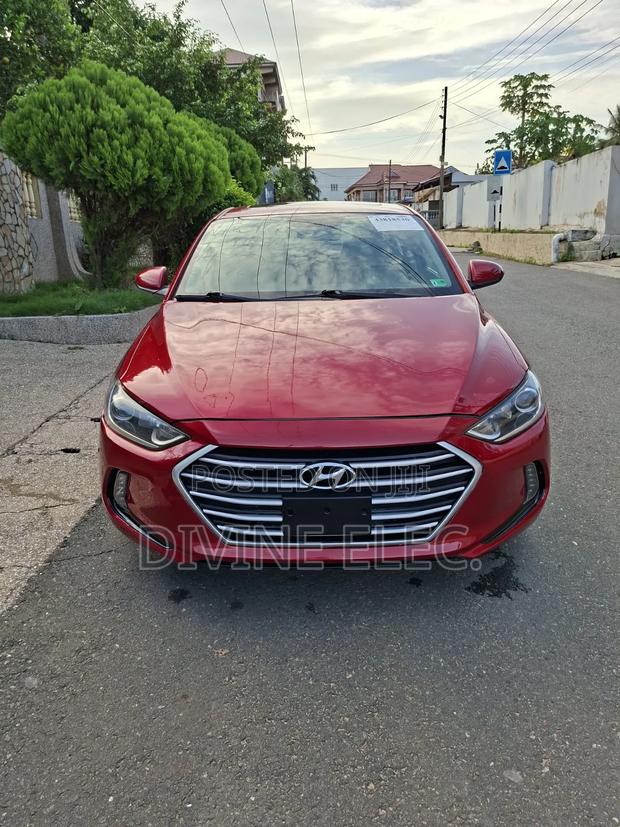 Hyundai Elantra Limited 2018 Red