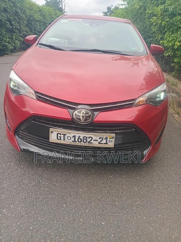 Toyota Corolla LE ECO w/Package 1 4dr Sedan (1.8L 4cyl CVT) 2017 Red