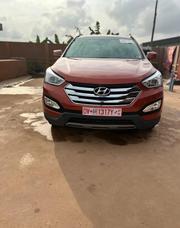 Hyundai Santa Fe 2014 Orange for sale