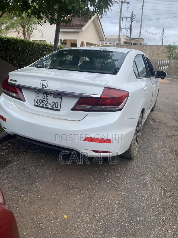 Honda Civic EX-L 4dr Sedan (1.8L 4cyl CVT) 2015 White