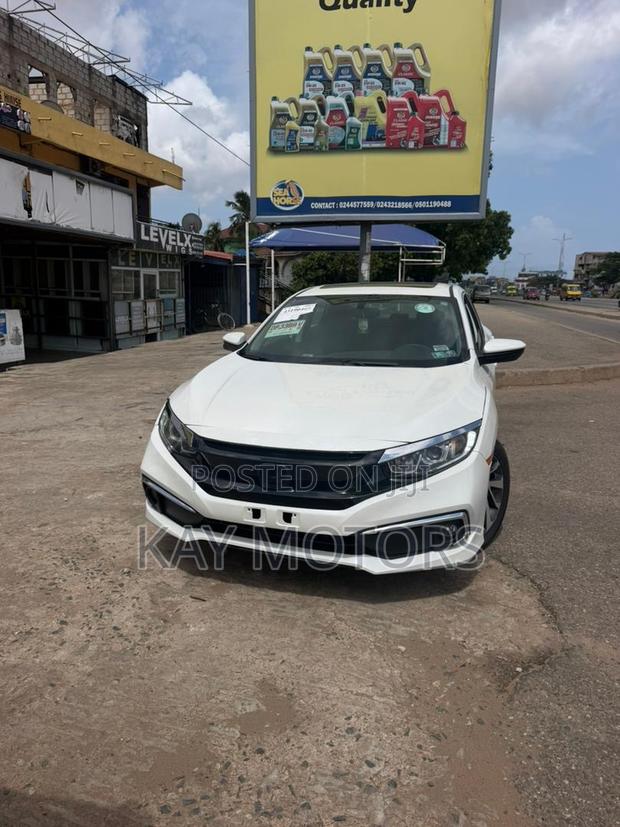 Honda Civic EX-L Sedan 2018 White
