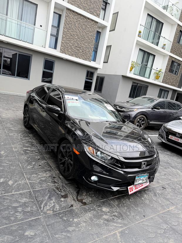Honda Civic Sport Sedan 2020 Black