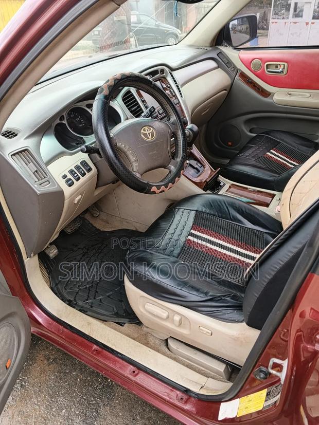Toyota Highlander 2006 Red