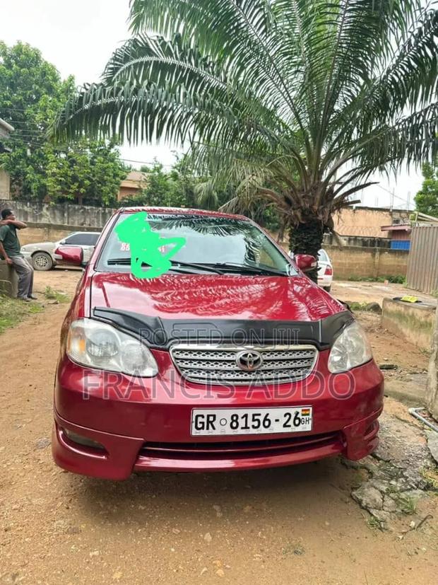 Toyota Corolla 2008 Red