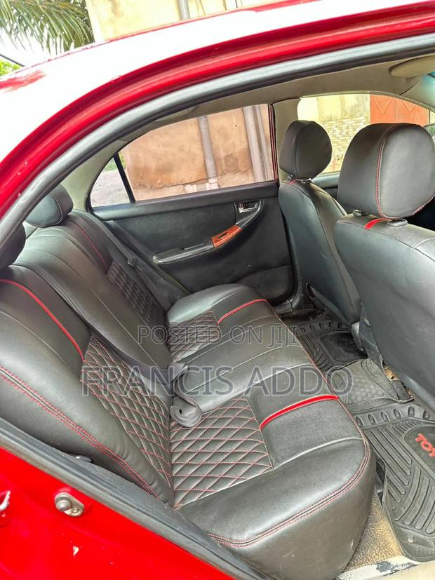 Toyota Corolla 2008 Red