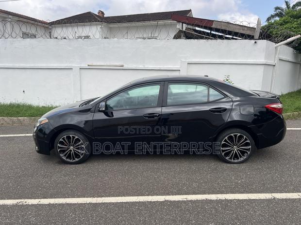 Toyota Corolla S 4dr Sedan (1.8L 4cyl CVT) 2015 Black