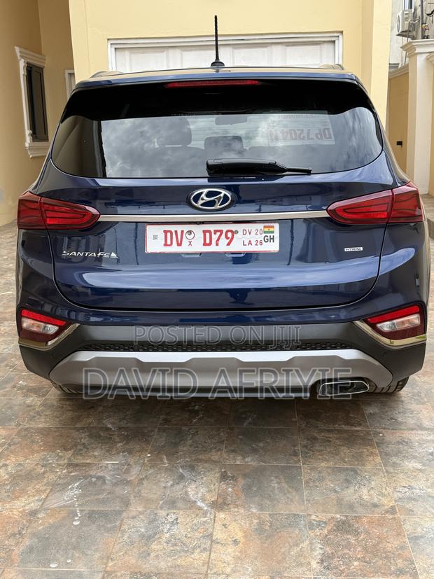 Hyundai Santa Fe Limited 2.4 AWD 2019 Blue