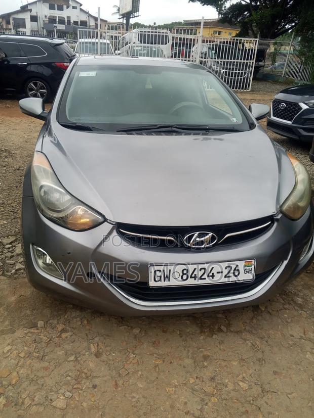 Hyundai Elantra Limited 2012 Gray