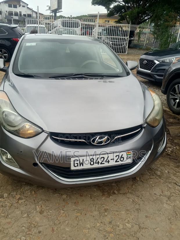 Hyundai Elantra Limited 2012 Gray