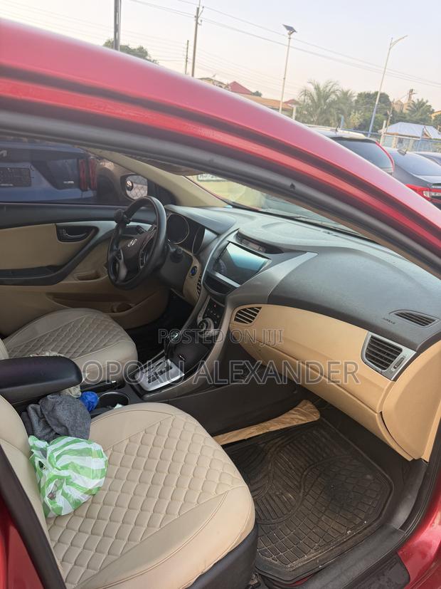 Hyundai Elantra 2013 Red