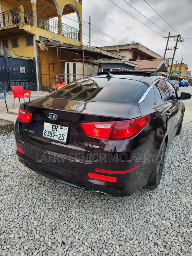 Kia Optima 2015 Burgundy