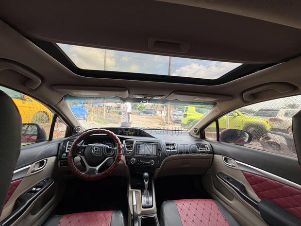 Honda Civic EX-L 4dr Sedan (1.8L 4cyl CVT) 2015 Red