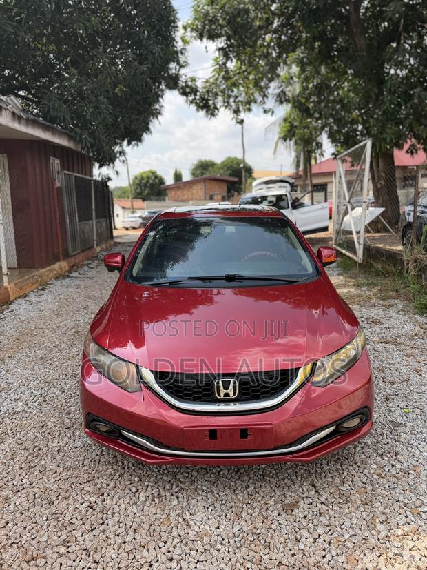 Honda Civic EX-L 4dr Sedan (1.8L 4cyl CVT) 2015 Red