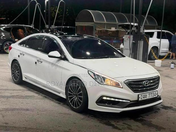 Hyundai Sonata ECO Sedan FWD (1.6L 4cyl 7A) 2016 White