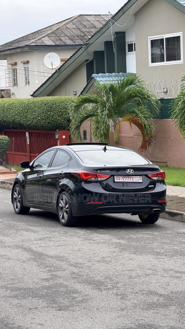 Hyundai Elantra Limited 4dr Sedan (1.8L 4cyl 6A) 2015 Black