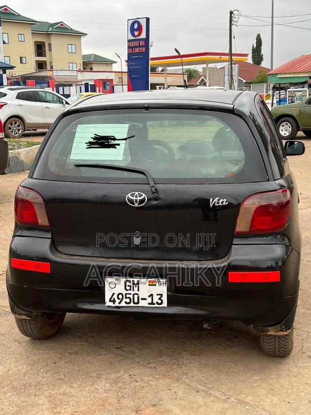 Toyota Vitz 1.3 AWD 3dr 2003 Black