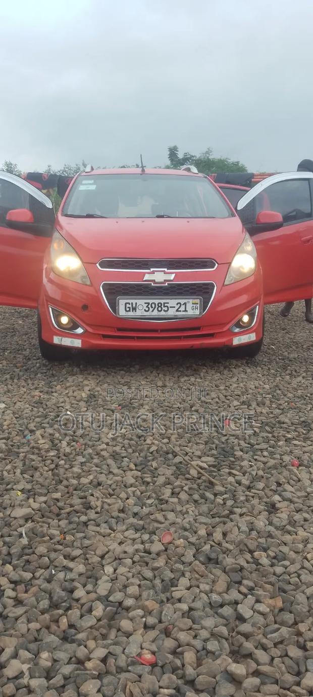 Chevrolet Spark 2011 Red