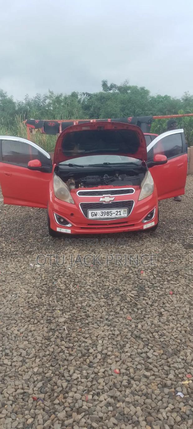 Chevrolet Spark 2011 Red