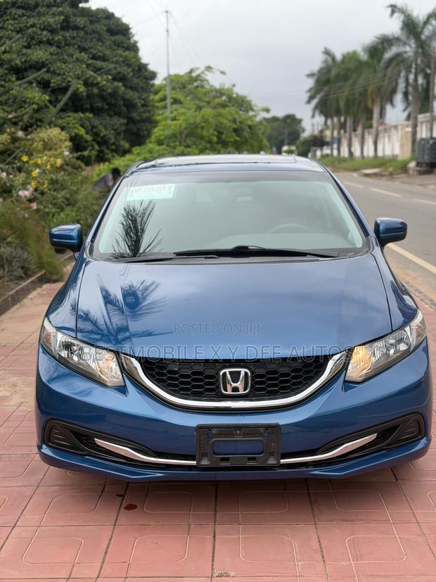 Honda Civic EX 4dr Sedan (1.8L 4cyl CVT) 2015 Blue
