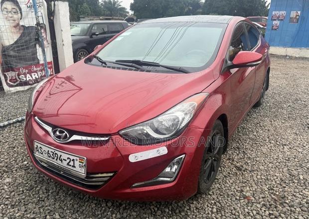 Hyundai Elantra GLS Sedan FWD (1.8L 4cyl 6A) 2013 Red