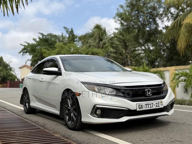 Honda Civic EX-L Sedan 2019 White