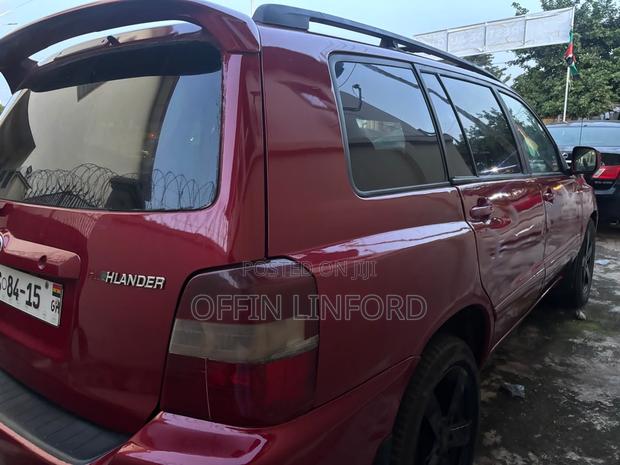 Toyota Highlander Sport 2006 Red