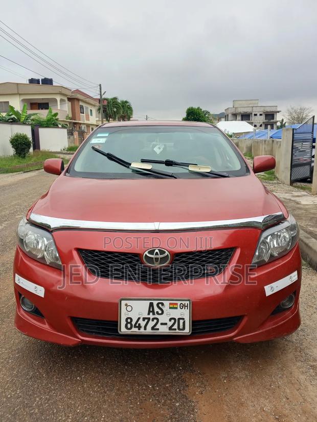 Toyota Corolla 2010 Red