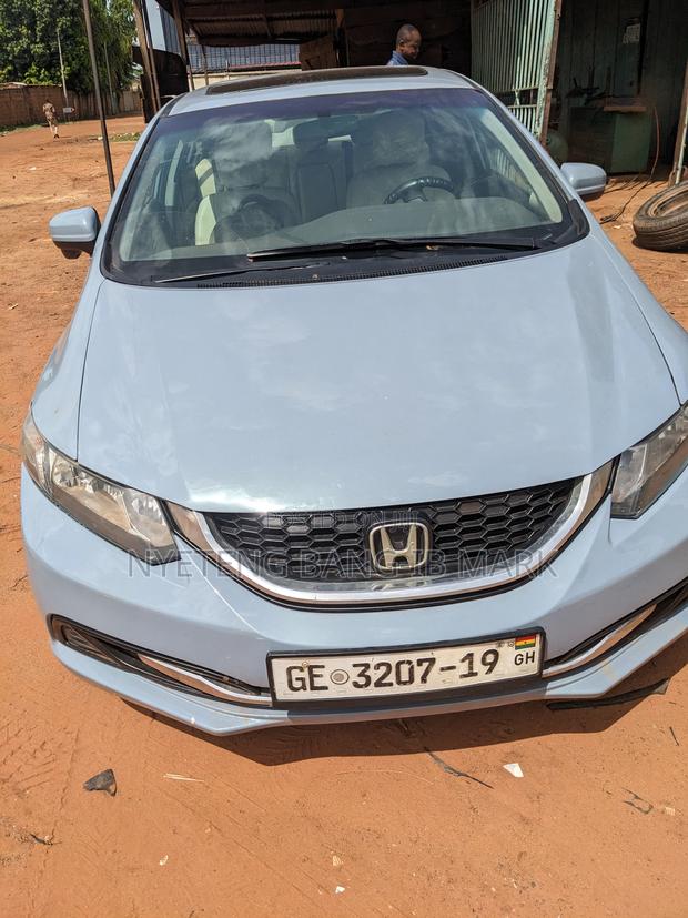 Honda Civic EX 2dr Coupe (1.8L 4cyl CVT) 2014 Blue