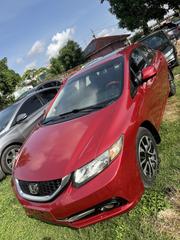 Honda Civic EX 4dr Sedan (1.8L 4cyl CVT) 2015 Red for sale