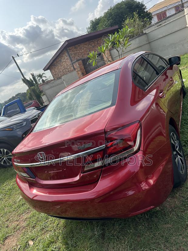 Honda Civic EX 4dr Sedan (1.8L 4cyl CVT) 2015 Red
